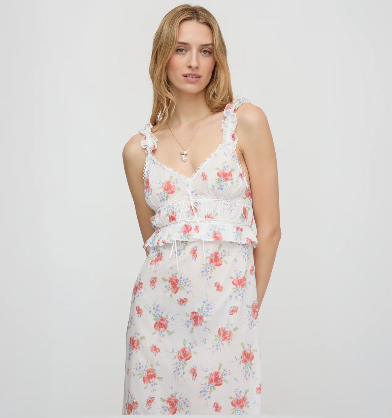 Hill House Home The Bonnie Nightgown, 100% natural fabric dresses