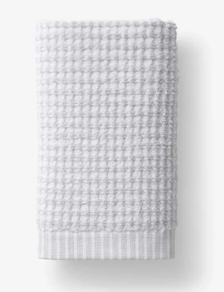 The Company Store Textured Dot Turkish Cotton Bath Towel, 100% natural fabric bath towels