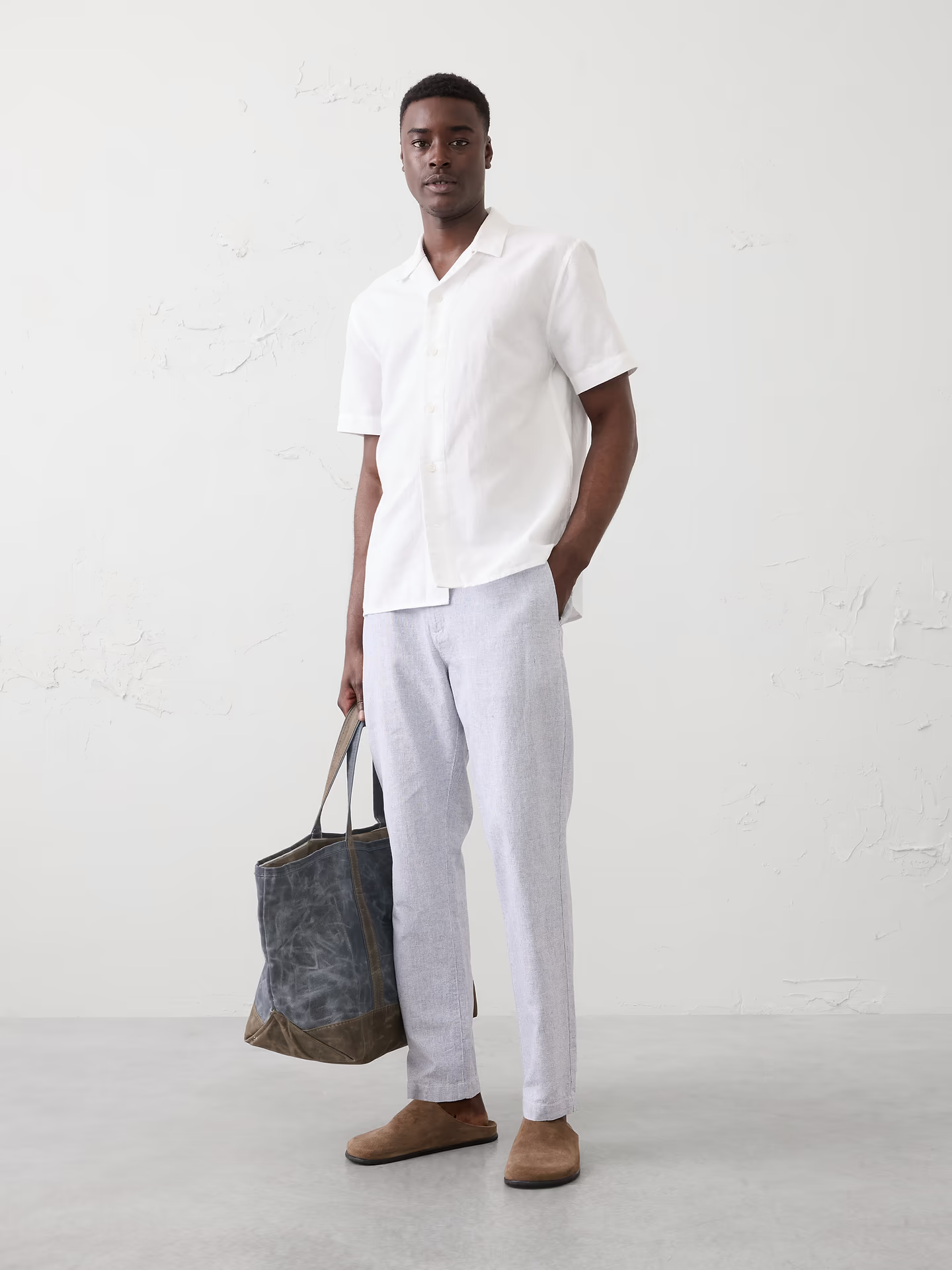 Banana Republic Linen-Blend Pant, 100% natural fabric pants