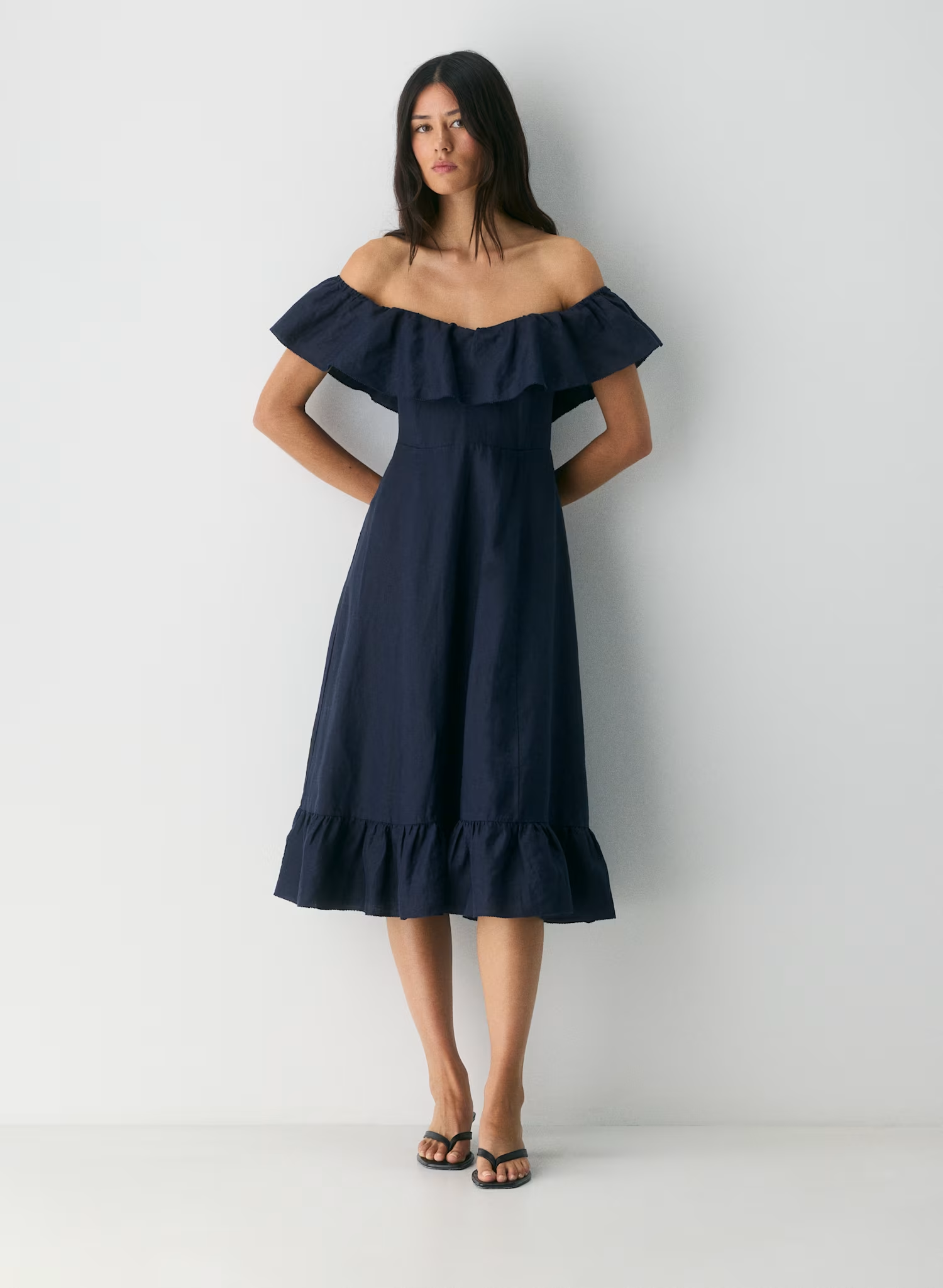 Aritzia Marmion Linen Dress, 100% natural fabric dresses