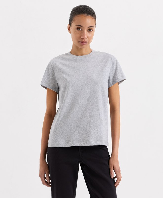 Pact Women’s Softspun Essential Crewneck Tee made with Organic Cotton, 100% natural fabric pajamas
