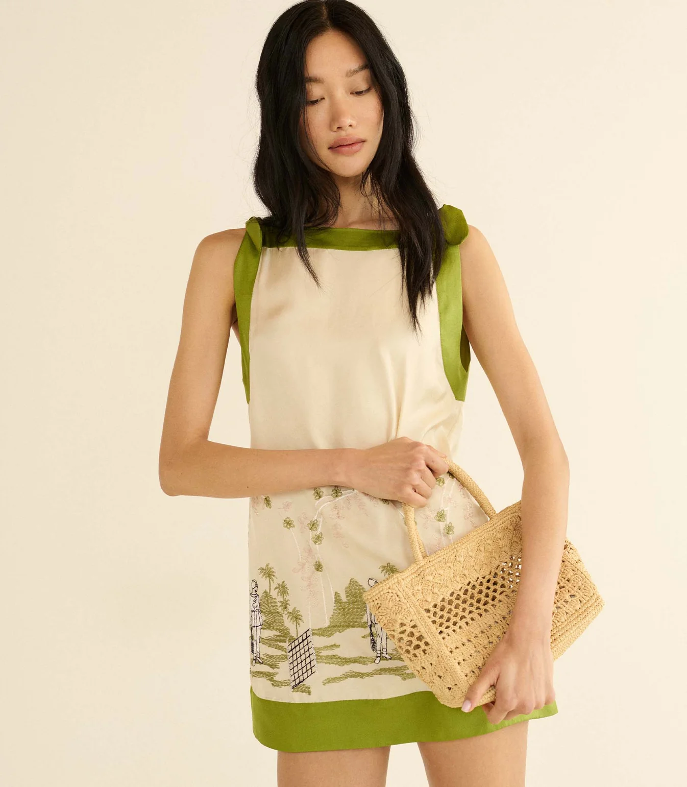 DOEN Billie Dress - Candlelight, 100% natural fabric cocktail