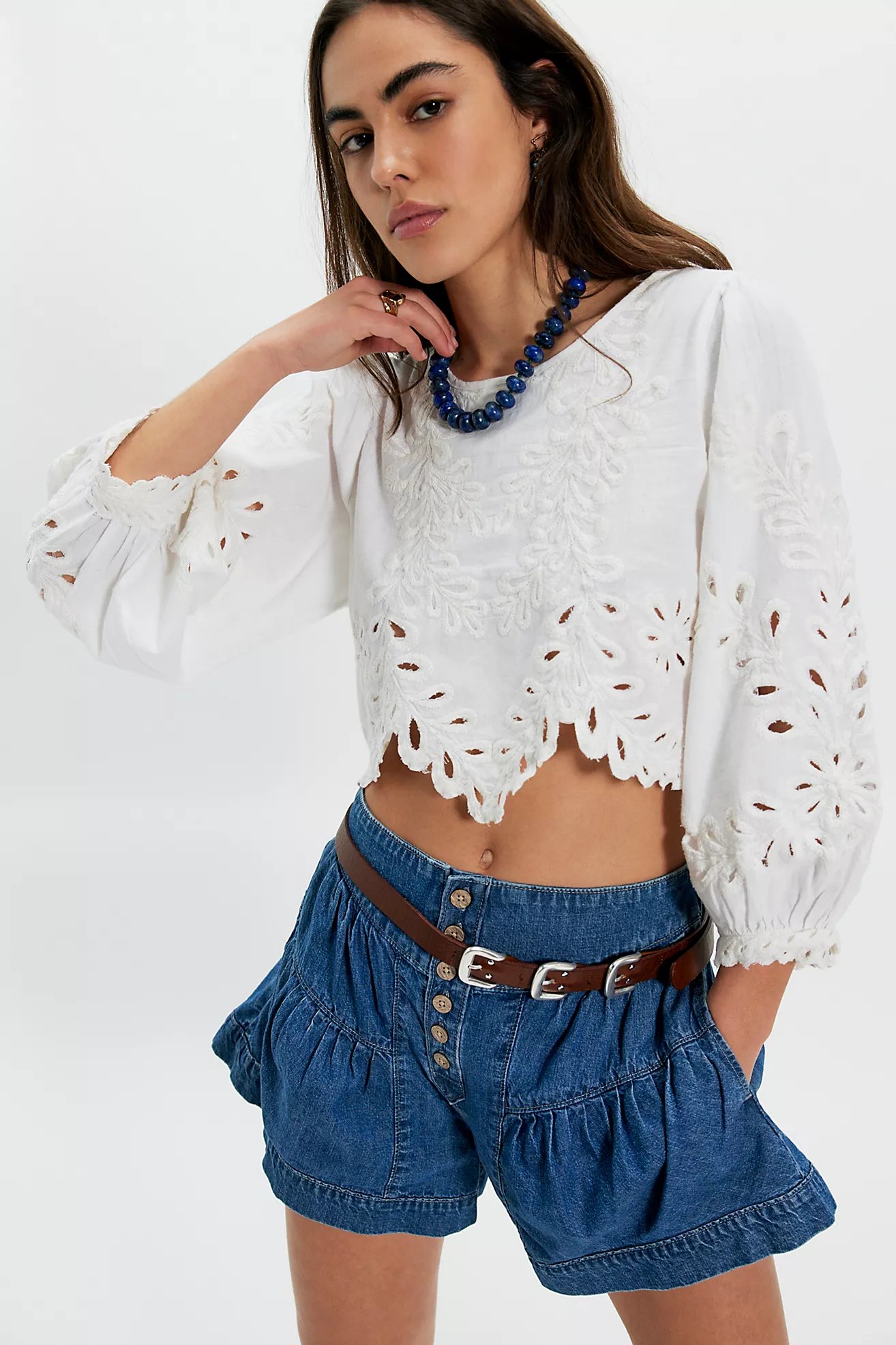 Free People Oleander Top, 100% natural fabric tops