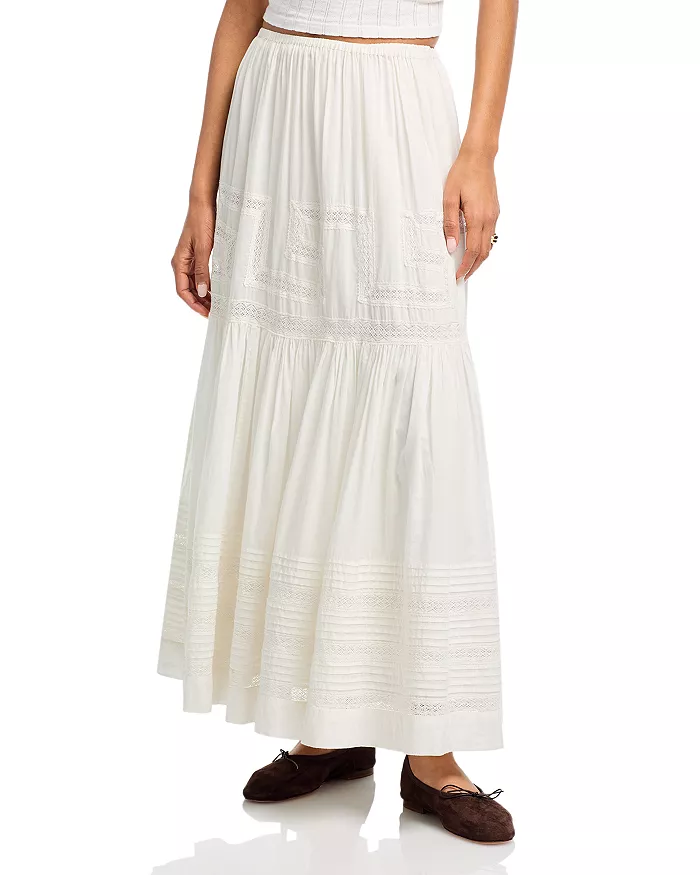 Bloomingdale's THE GREAT. The Victorian Skirt, 100% natural fabric skirts