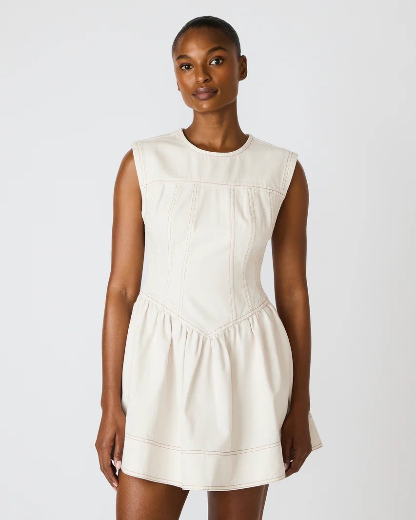 Steve Madden Irinna High Neck Mini Dress, 100% natural fabric dresses