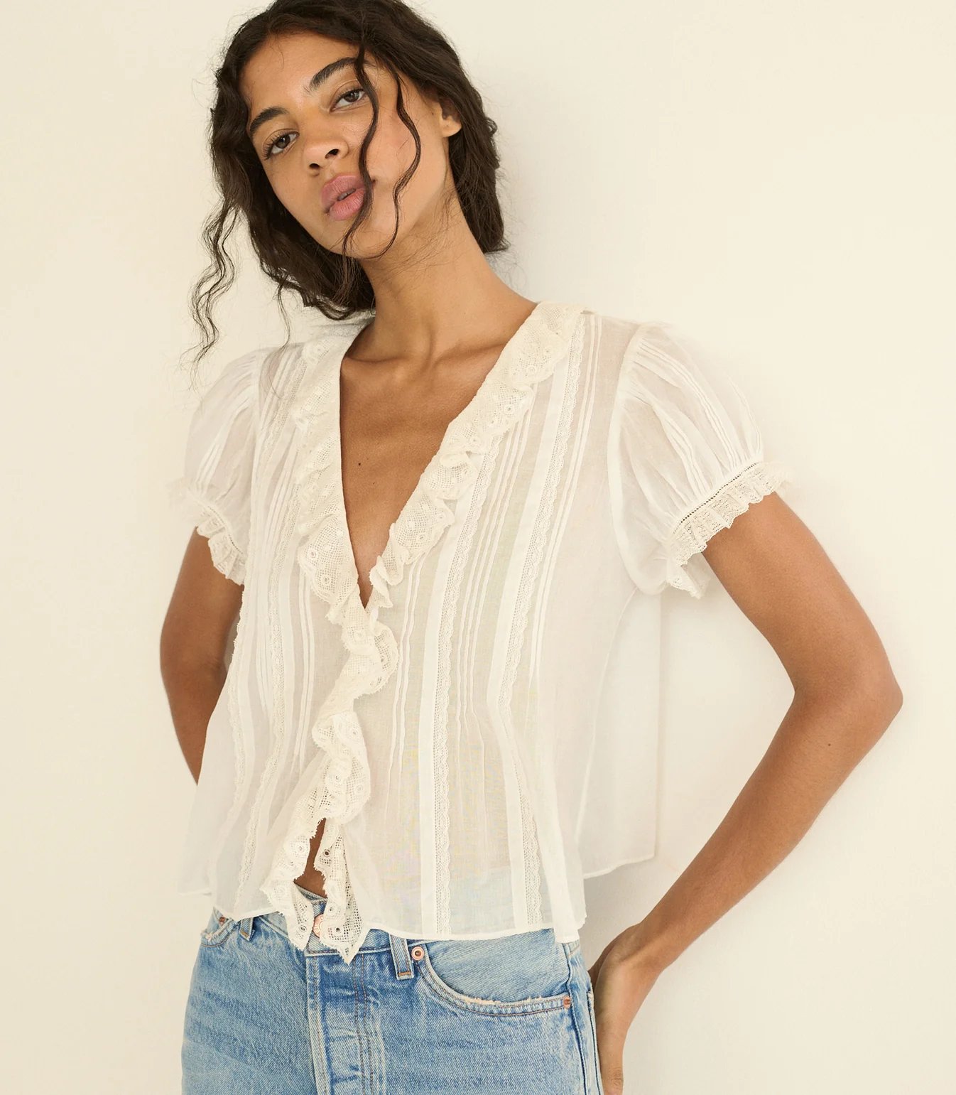 DÔEN Helena Top , 100% natural fabric tops