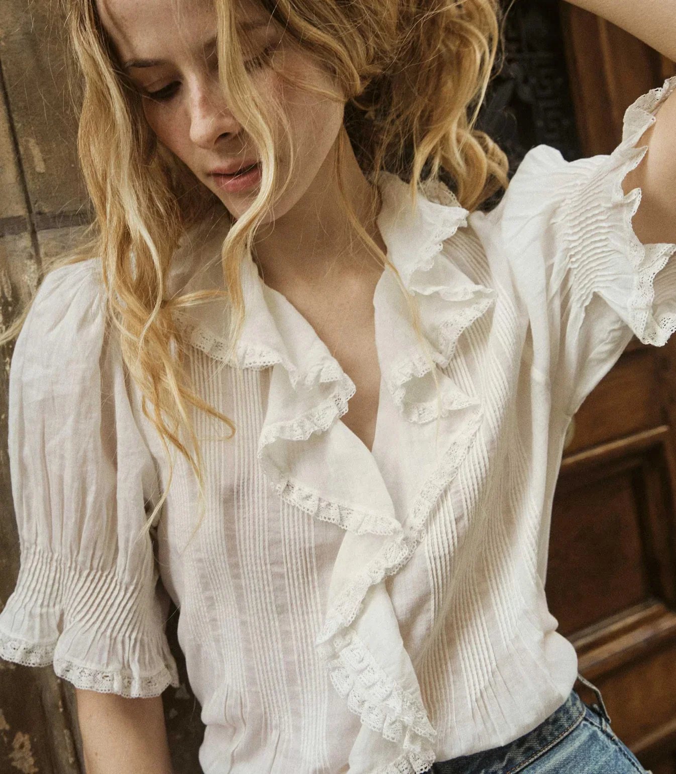 DOEN Henri Top , 100% natural fabric tops
