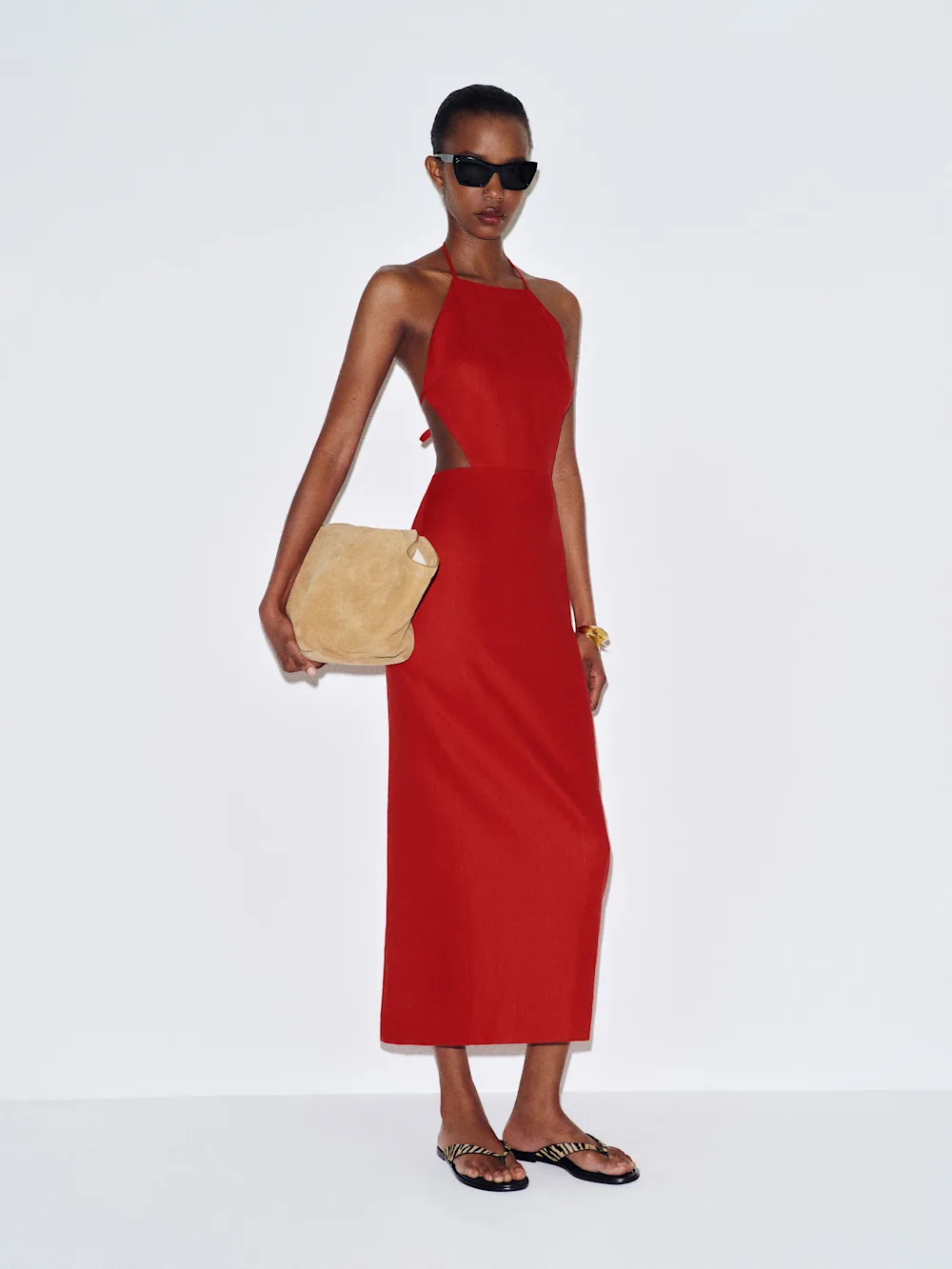 Reformation Trista Linen Dress, 100% natural fabric dresses