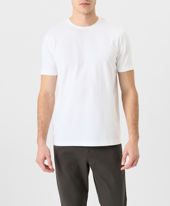 Pact Men’s Luxe Essential Classic Fit Crewneck Tee made with Organic Cotton, 100% natural fabric basics