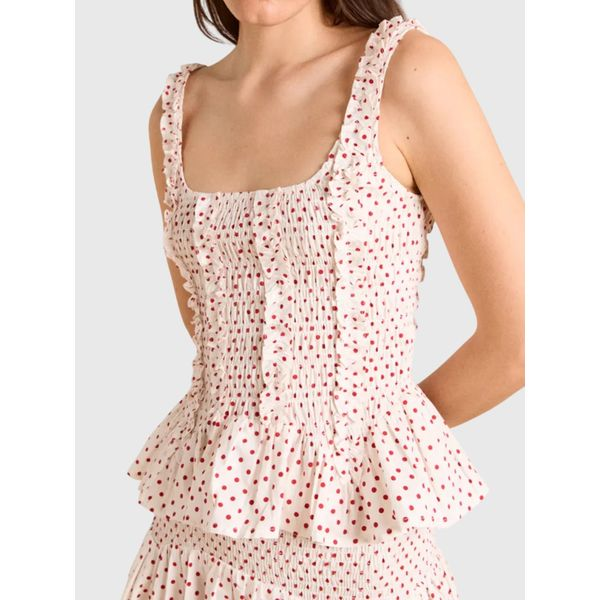 Damson Madder Damson Madder Women's Raphi Cami, 100% natural fabric sets