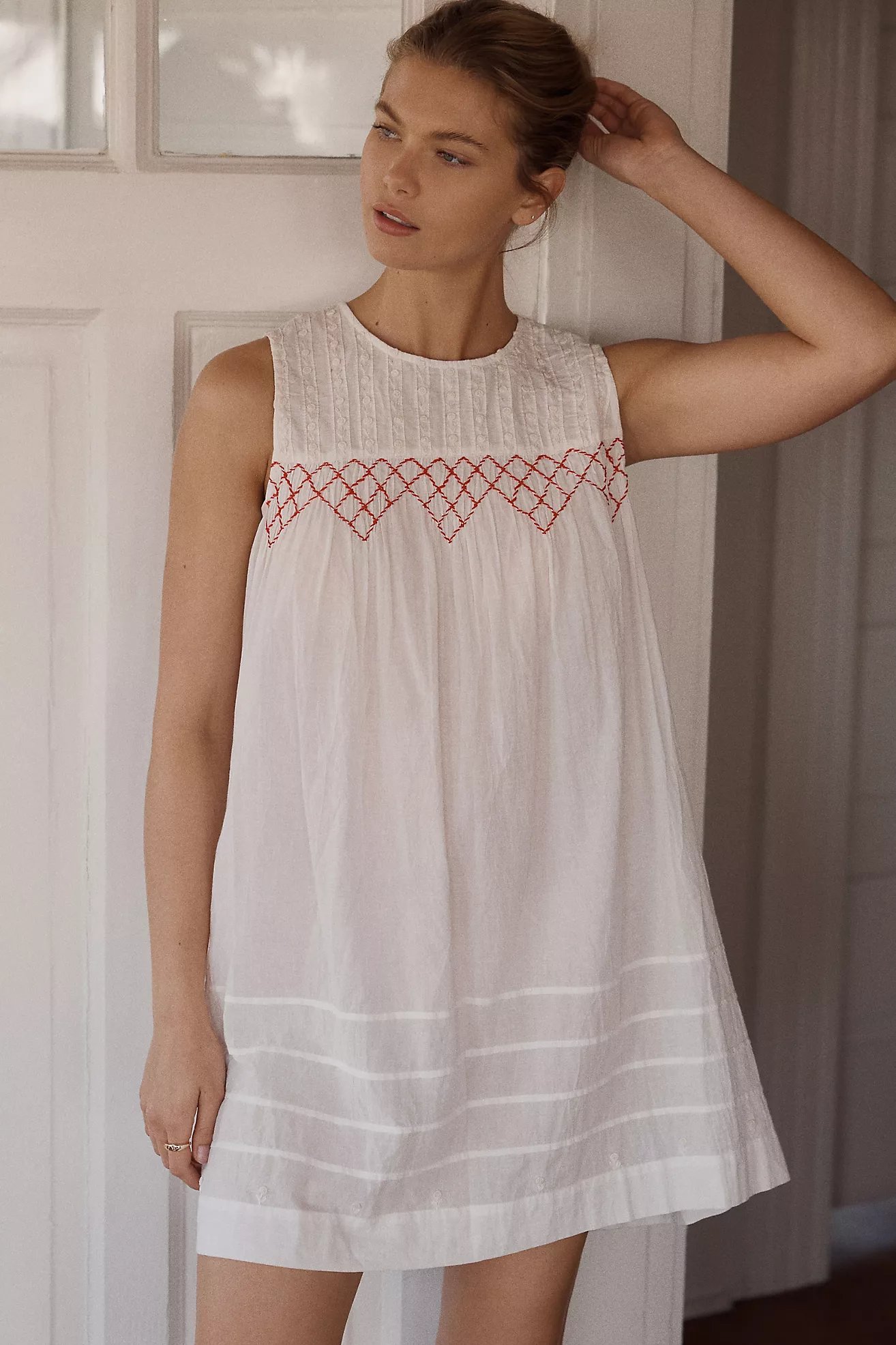 Damson Madder Ambrose Midi Dress, 100% natural fabric dresses