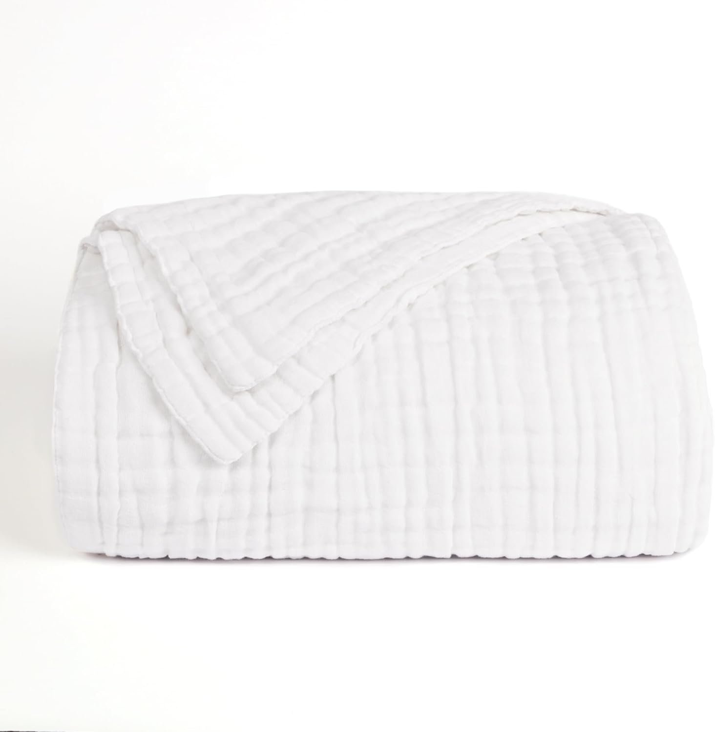 Amazon 100% Cotton Muslin Blanket, 100% natural fabric cotton bedding