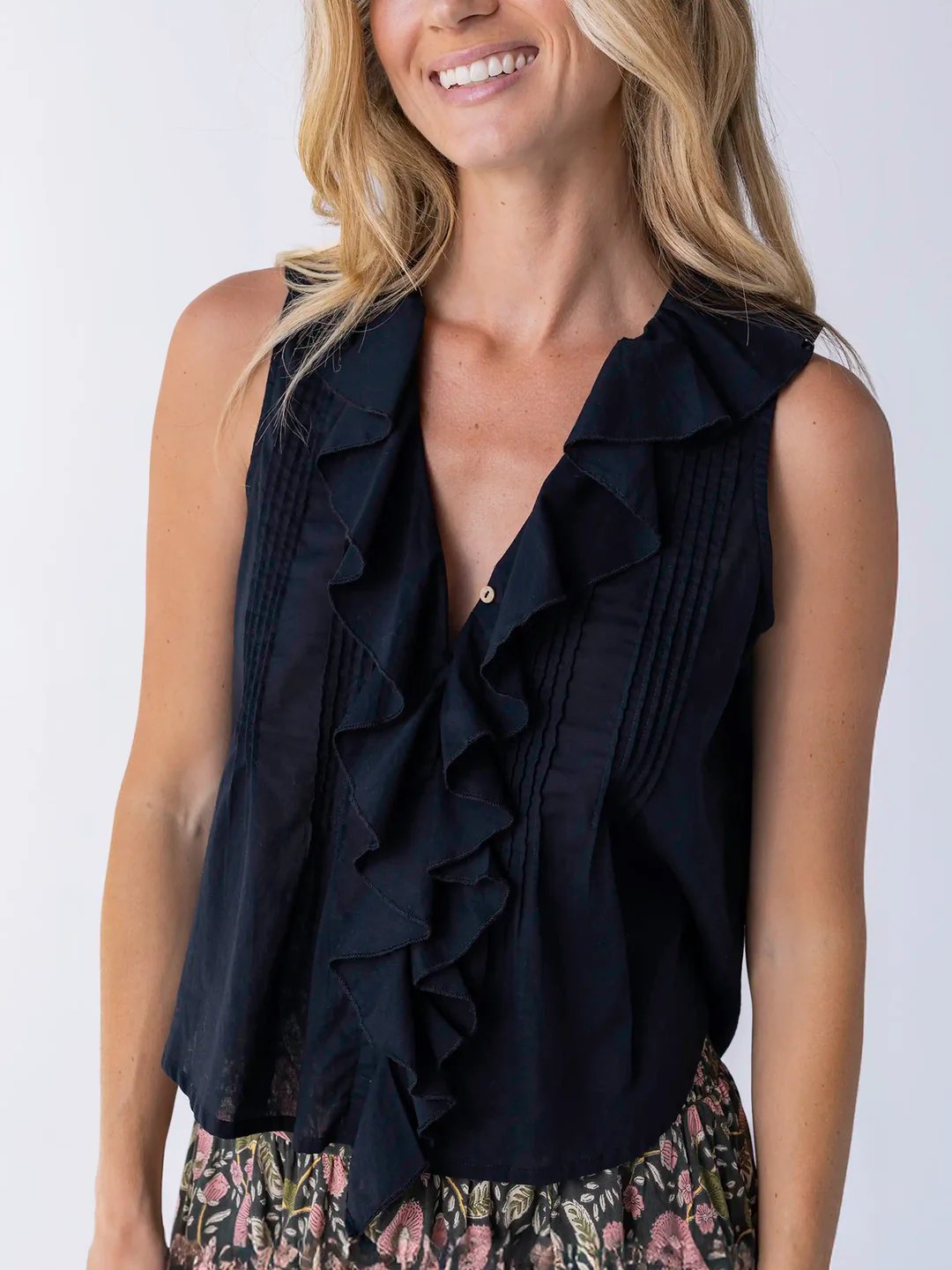 Natural Life My Favorite Sleeveless Cotton Top, 100% natural fabric tops